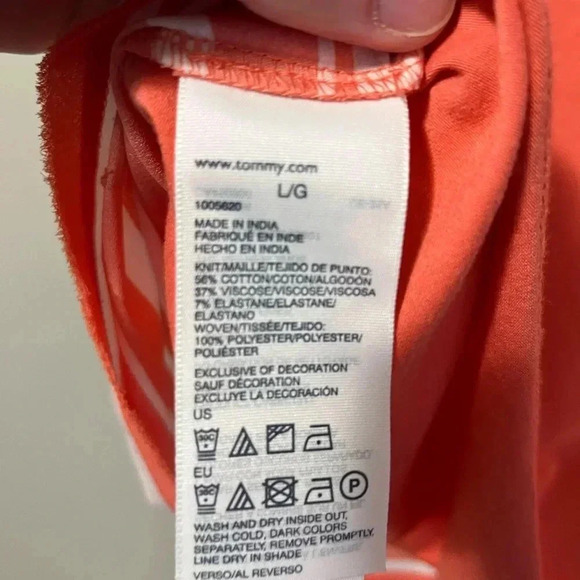 Tommy Hilfiger Crewneck Striped T-Shirt - Picture 6 of 7